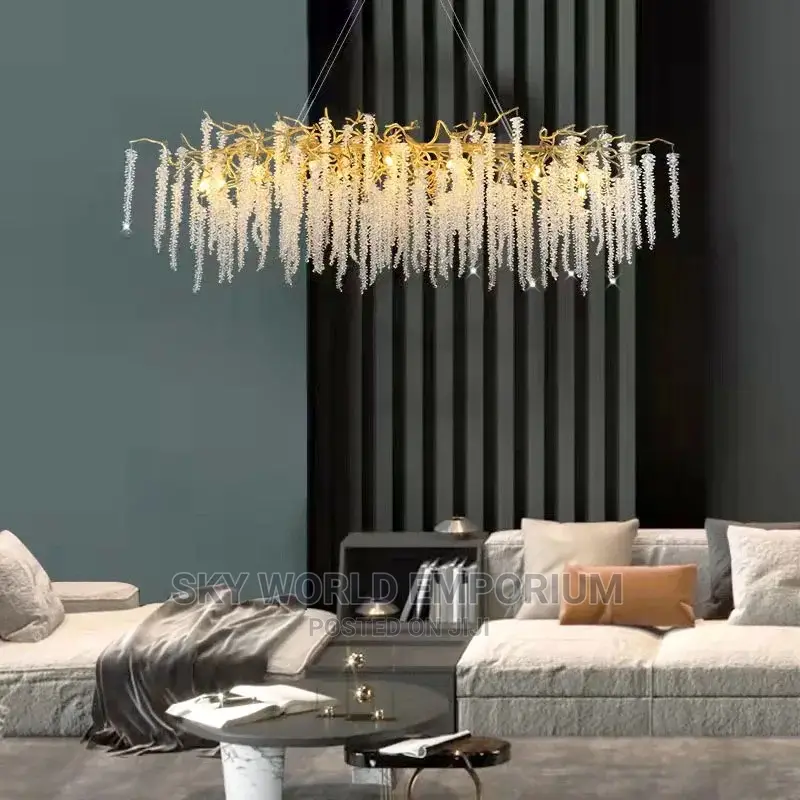 Morden Art Crystal Chandeliers for Living Room