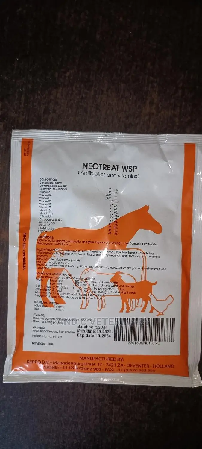 Kepro Neotreat WSP Poultry Drugs 100g