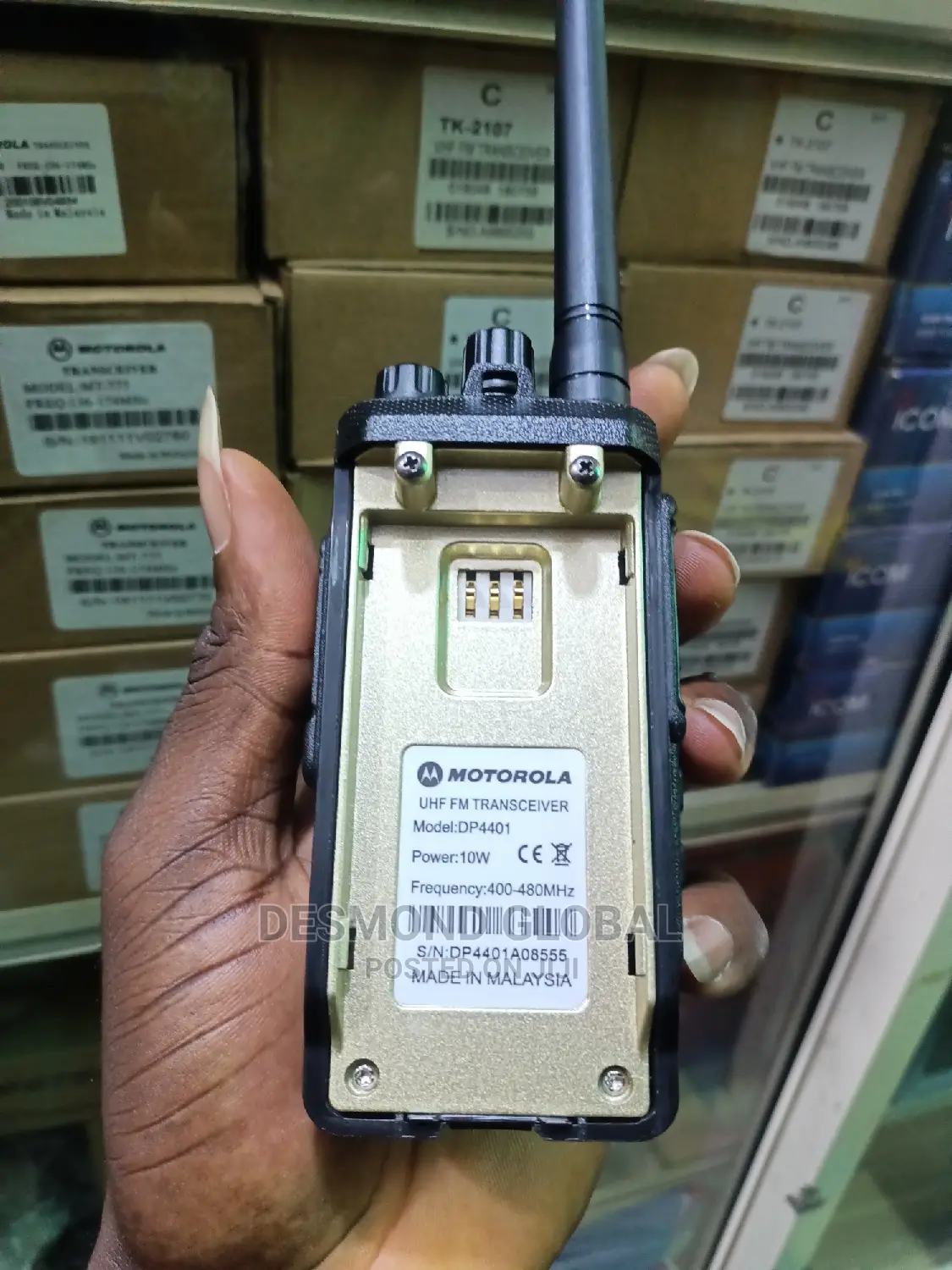 Motorola Walkie Talkie Uhf Radio