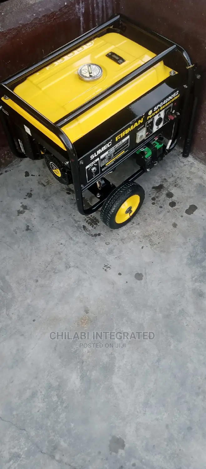 2 Months Old 3.3KVA SUMEC FIRMAN SPG4000E2 Key Generator