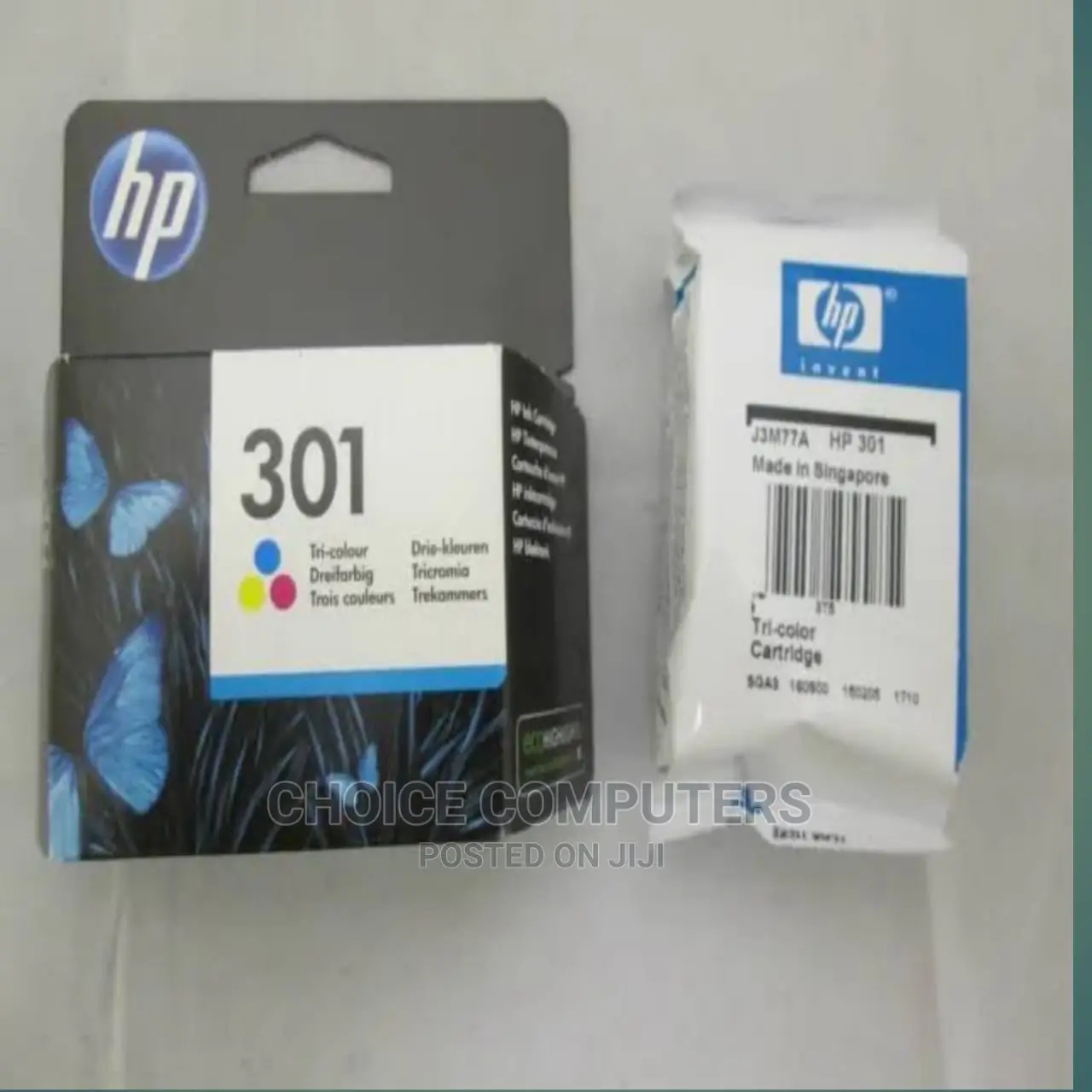 HP 301 Tri-Color Original Ink Cartridge