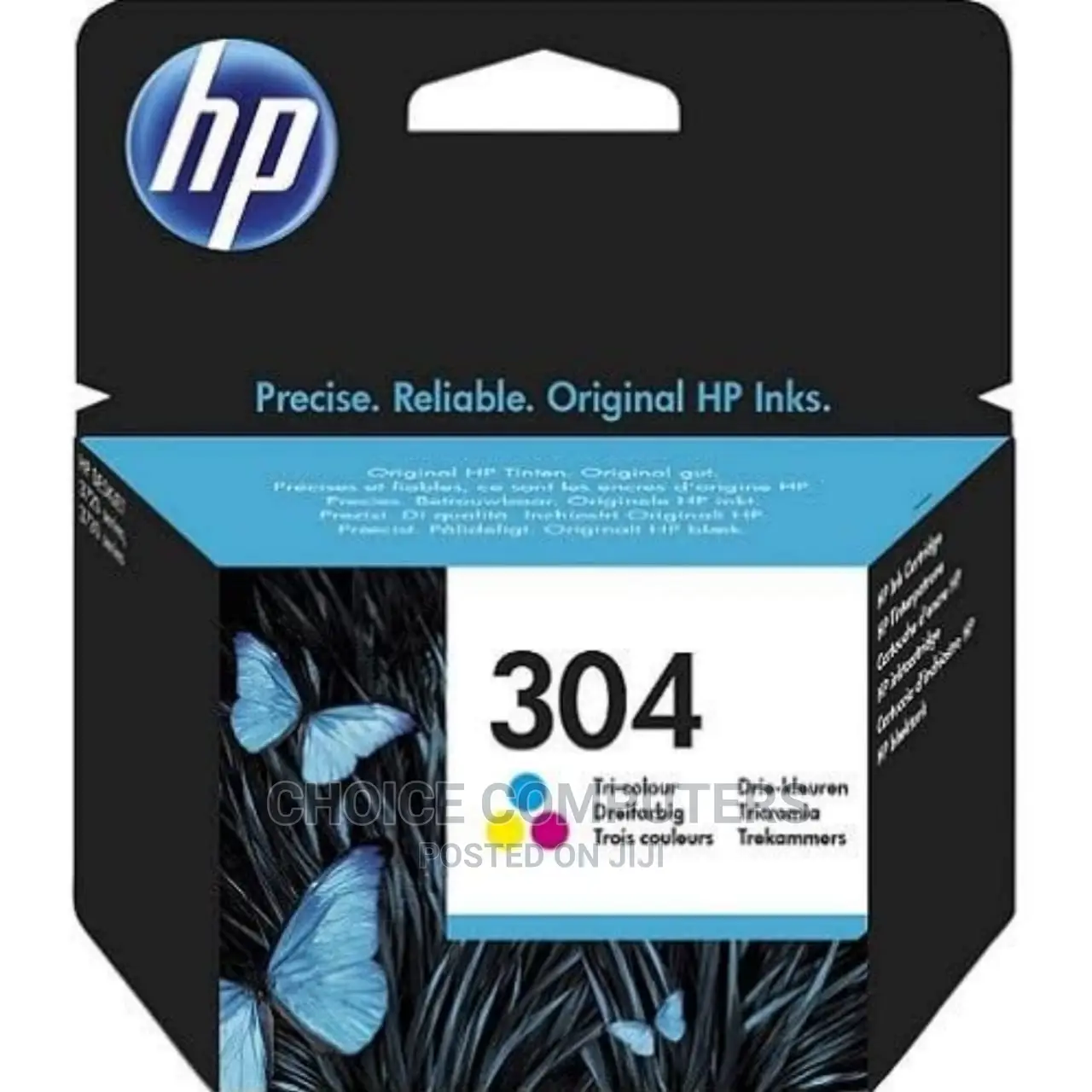 Hp 304 Tri-colour Original Ink Cartridge