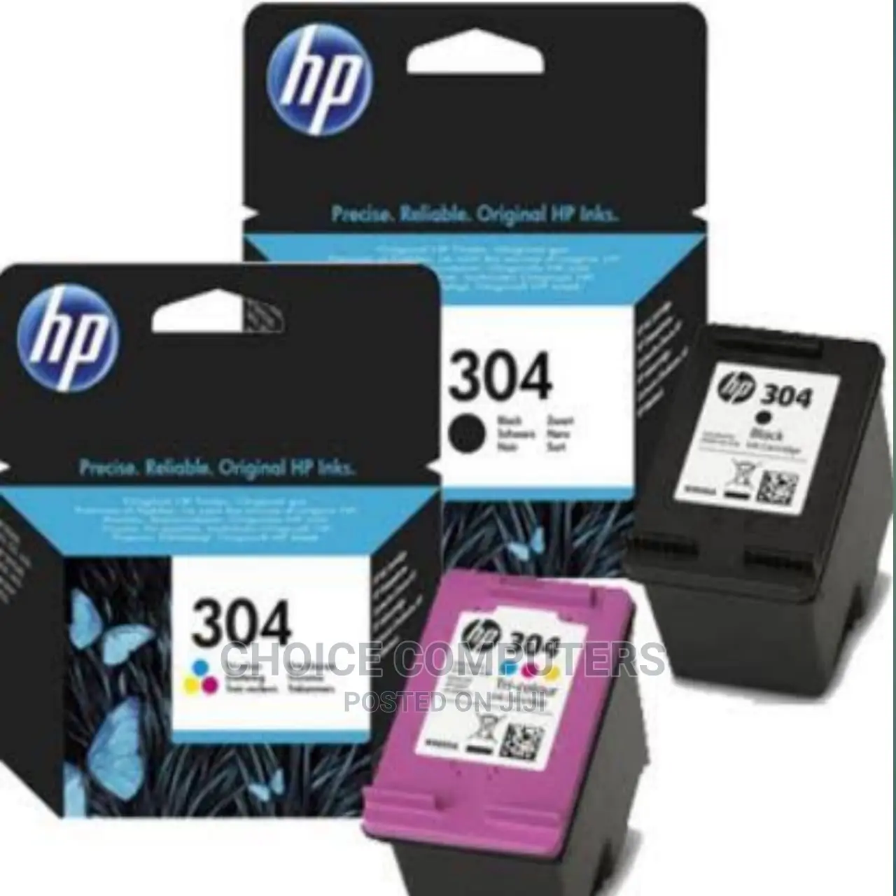 Hp 304 Tri-colour Original Ink Cartridge
