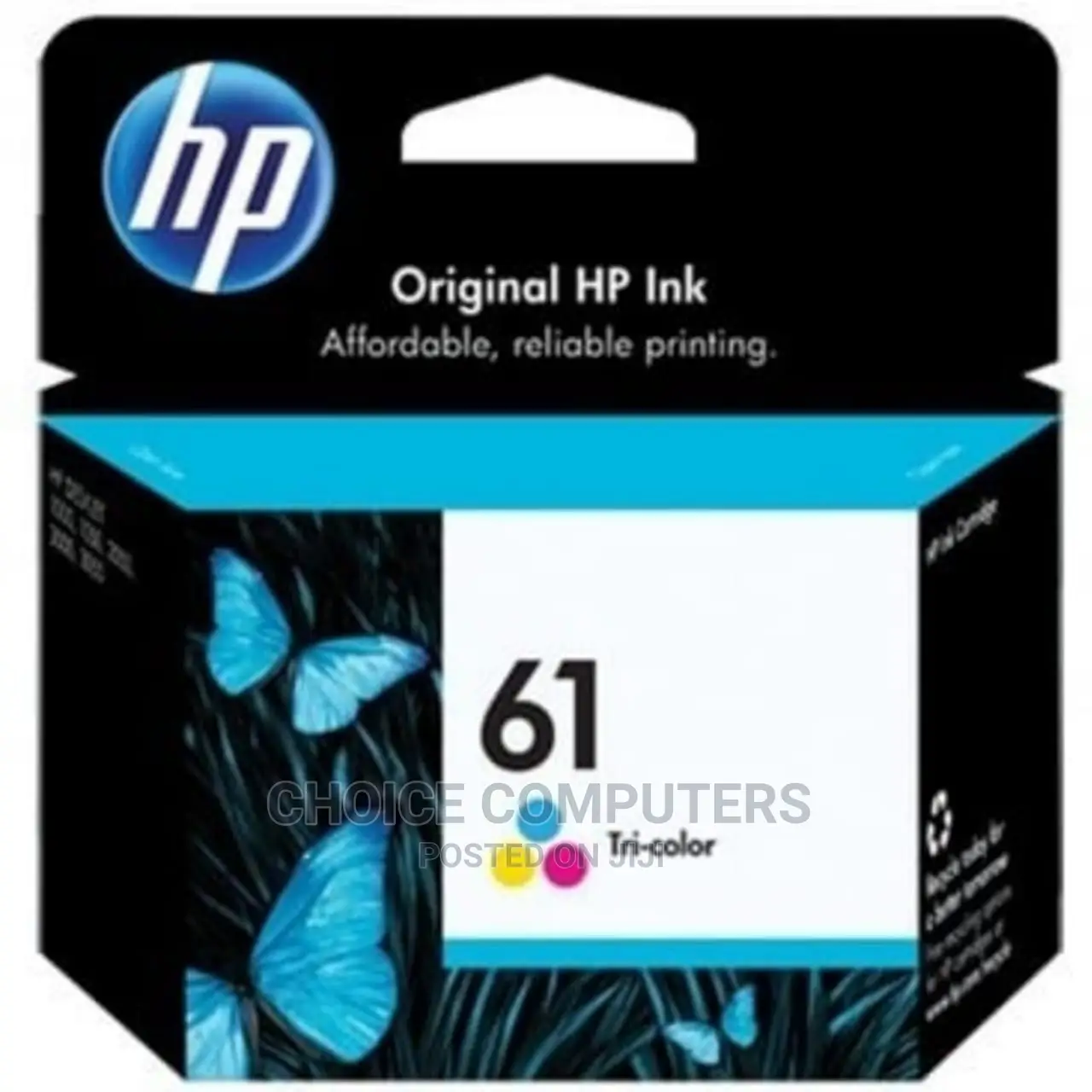 HP 61 Tri-Color Original Ink Cartridge
