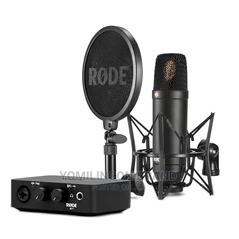 Rode NT1 AI-1 Complete Studio Kit With Audio Interface