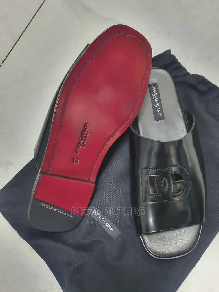 Original Italian DOLCE GABBANA Slippers Available Instore