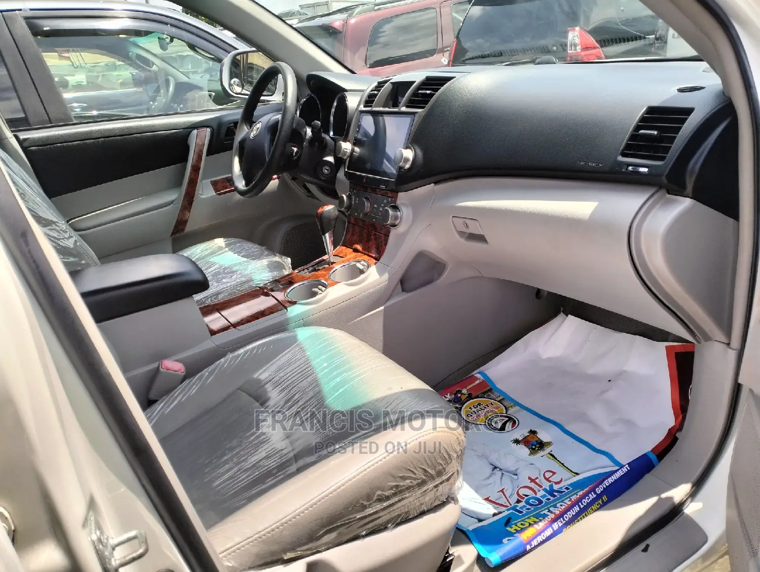 Toyota Highlander Limited 2010 White