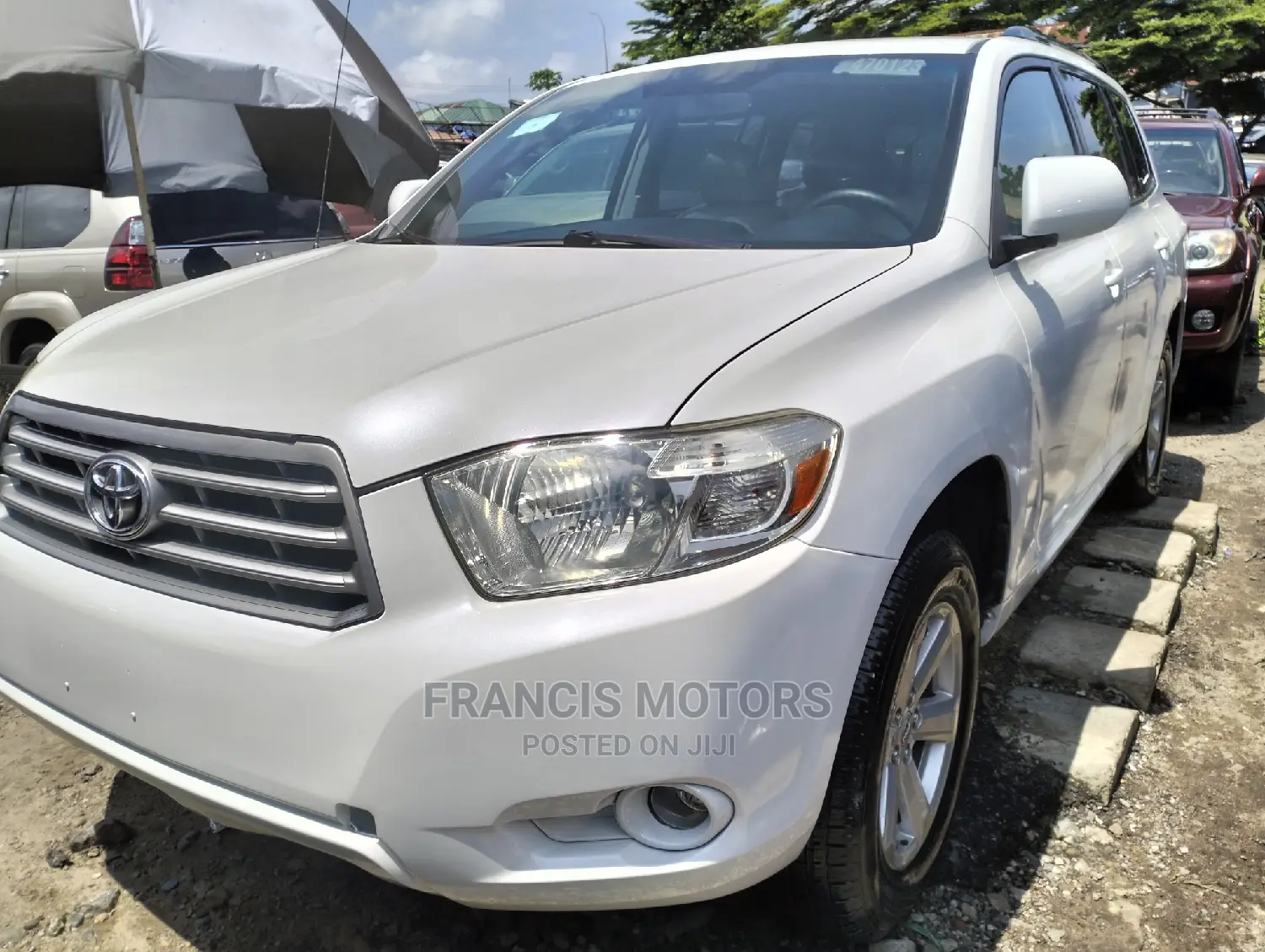 Toyota Highlander Limited 2010 White