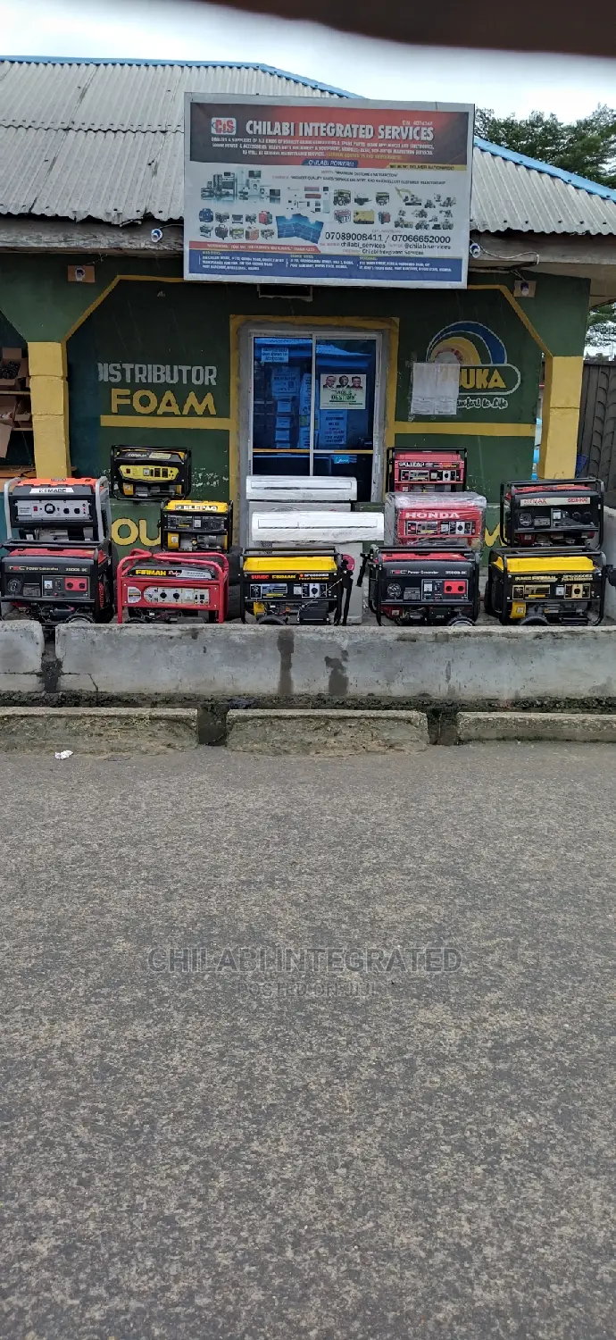 Almost New, Unworked, Highest Grade 1kva-15kva Generators