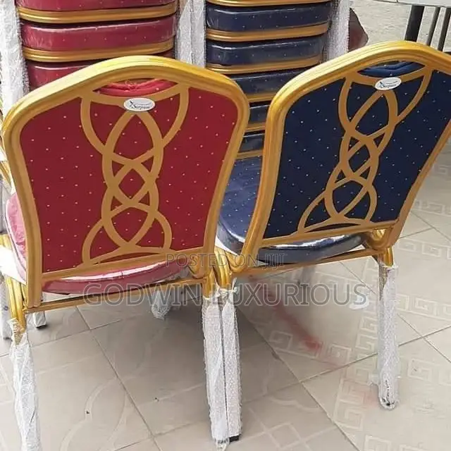 Church Chair With Iron at the Back