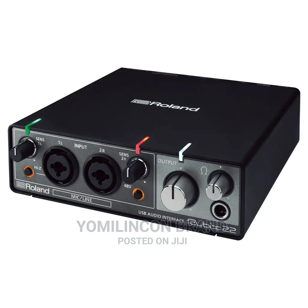 Roland Rubix22 – 2×2 USB Audio Interface.