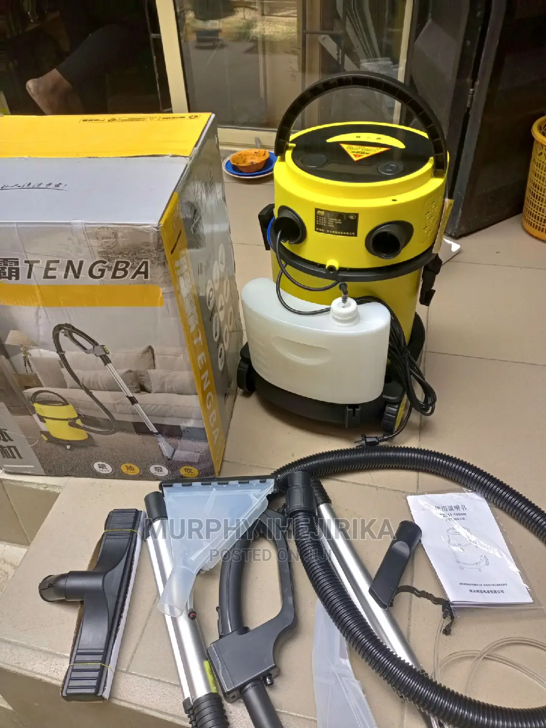 4in1 Spray Extraction Upholstery , Floor, Wet and Dry Vacuum