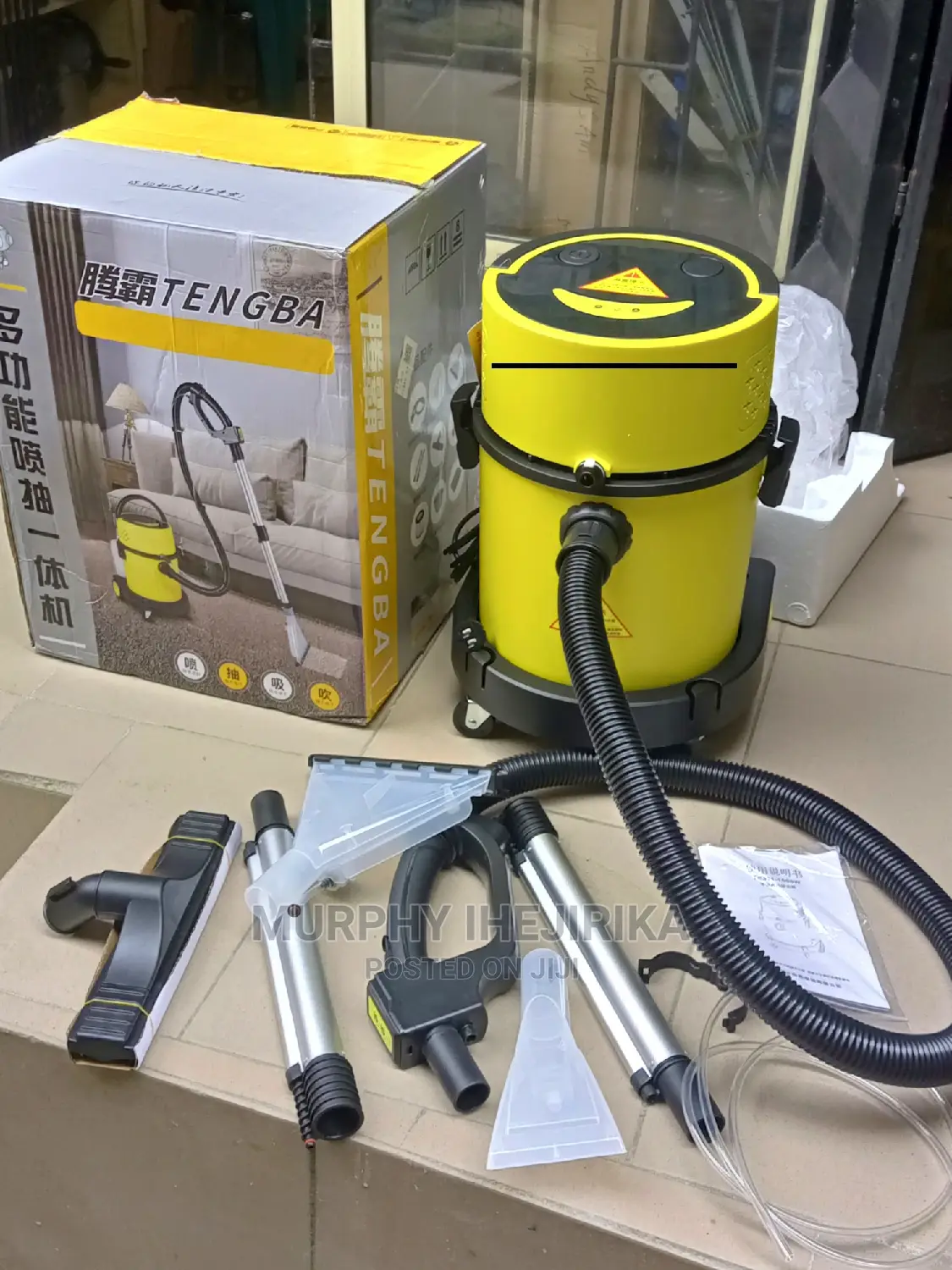 4in1 Spray Extraction Upholstery , Floor, Wet and Dry Vacuum