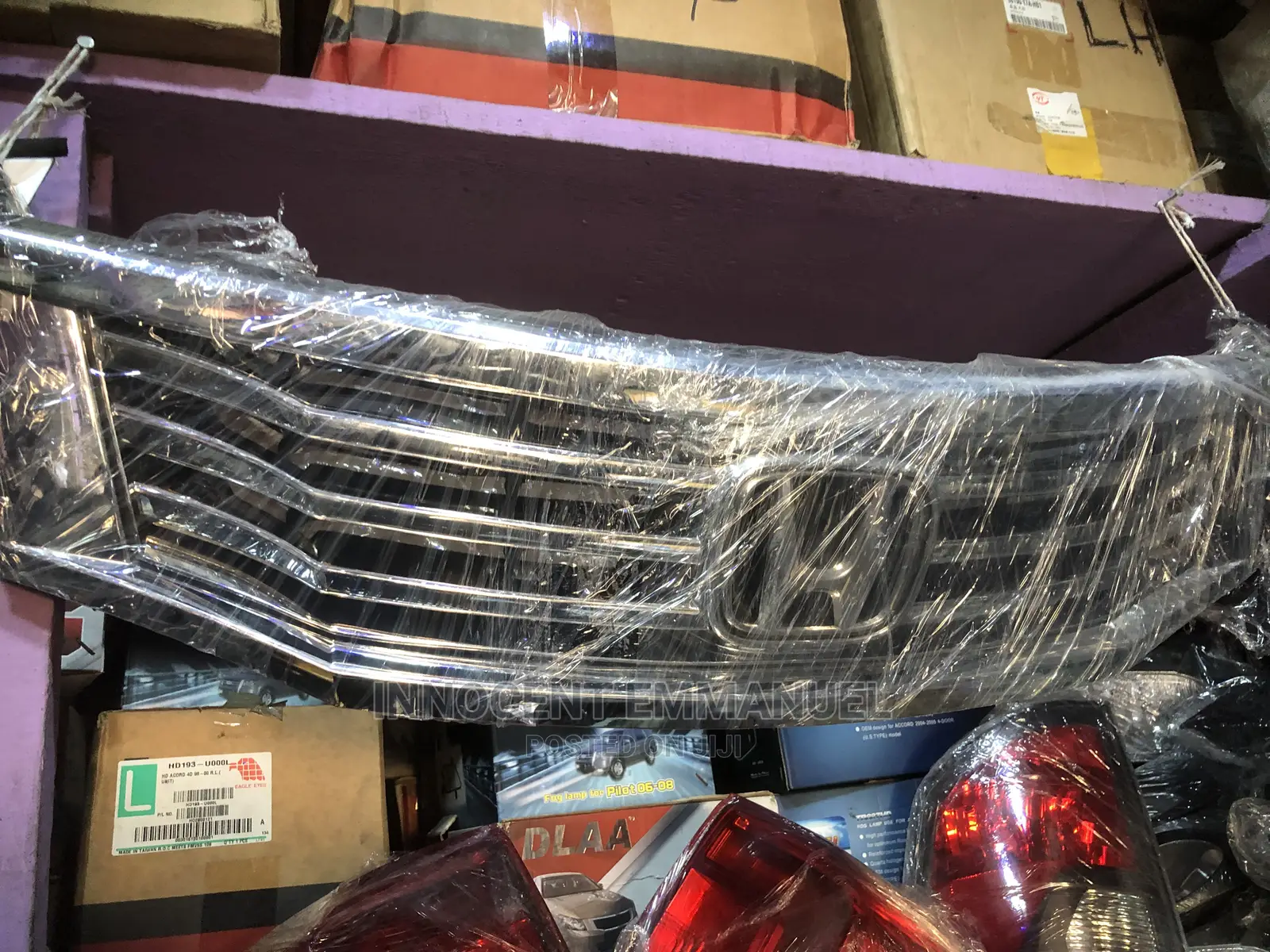 Front Grill for Honda Accord 2008 Model Fancy Type