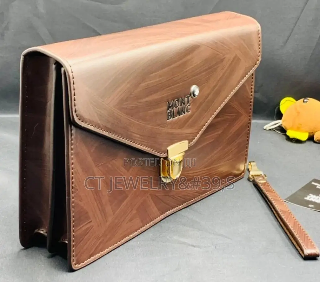 Original Mont Blanc Armpit Purse For Men's