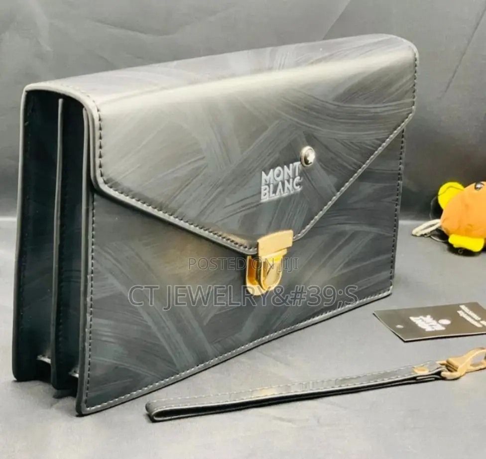 Original Mont Blanc Armpit Purse For Men's