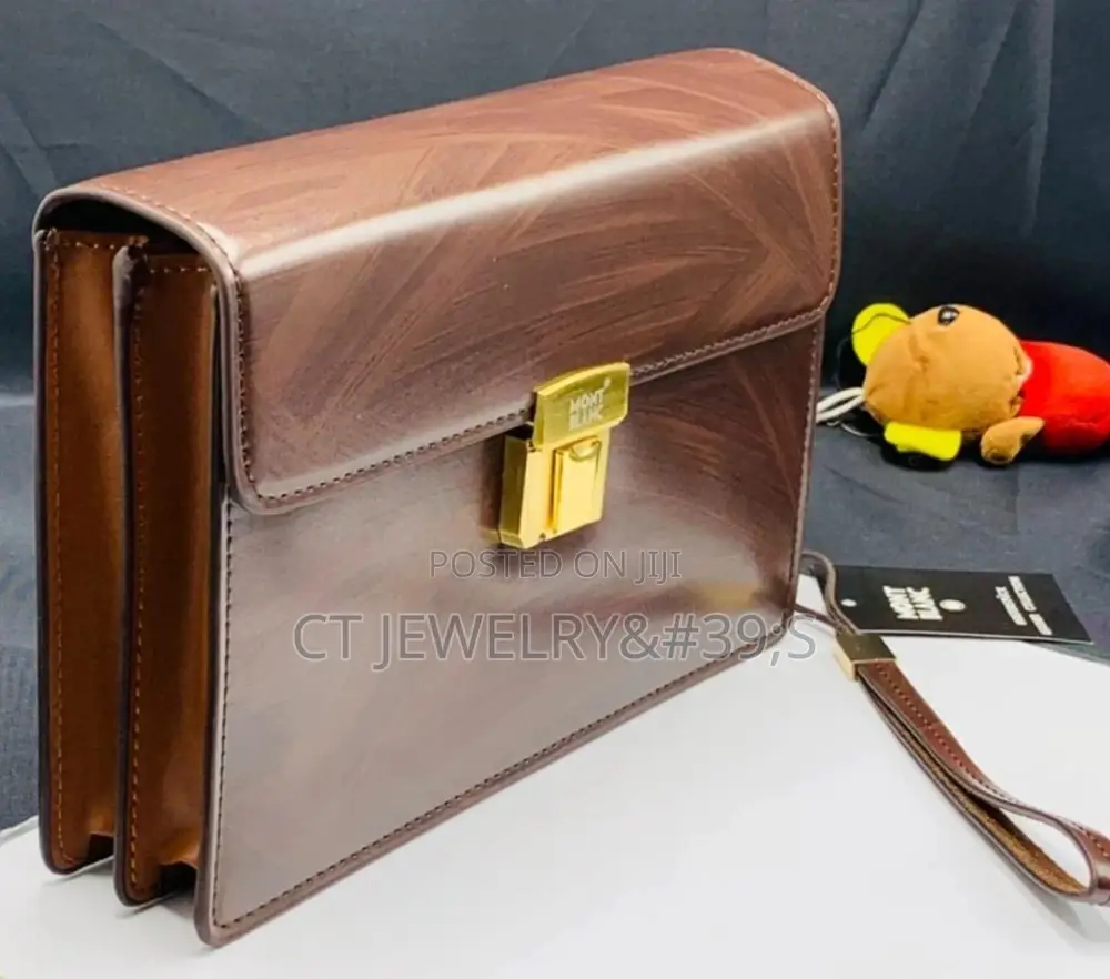 Original Mont Blanc Armpit Purse For Men's