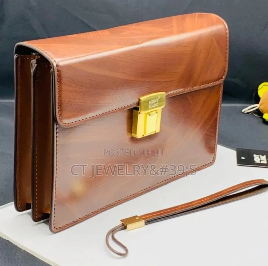 Original Mont Blanc Armpit Purse For Men's