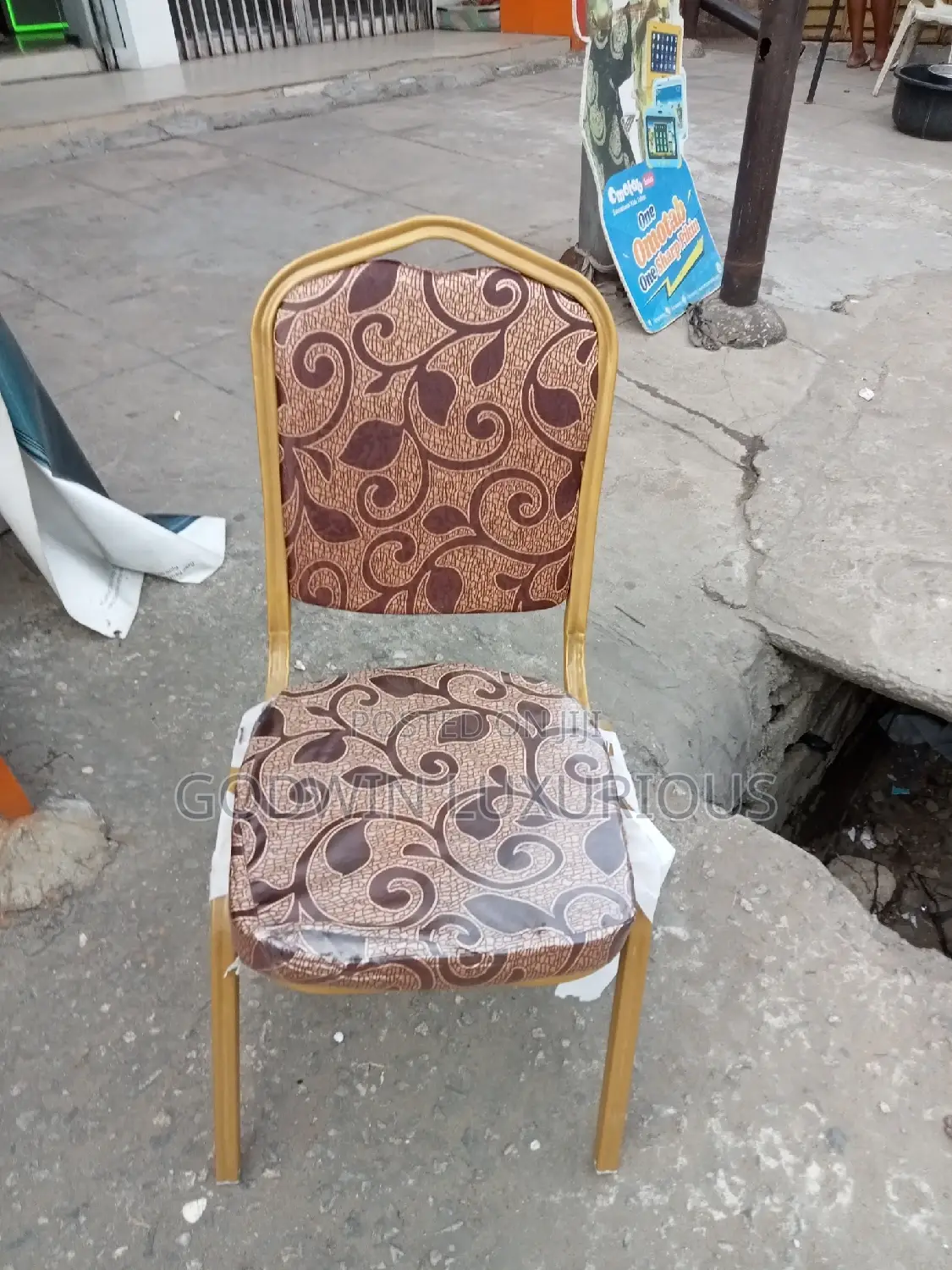 Gold Banquet Chair