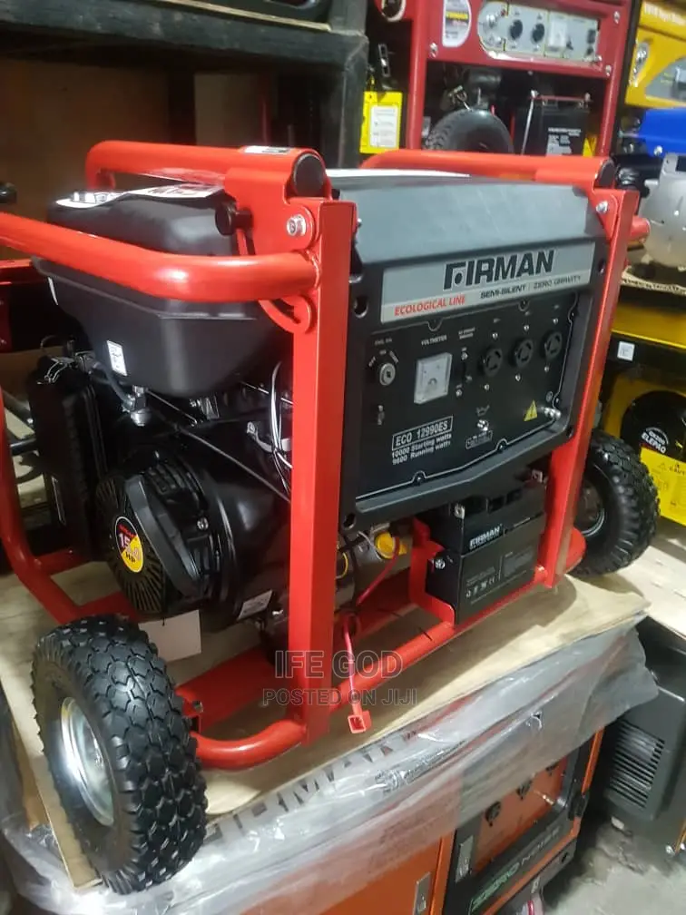 Quality 10kva Fiaman Petrol Generator 100%Copper Coil