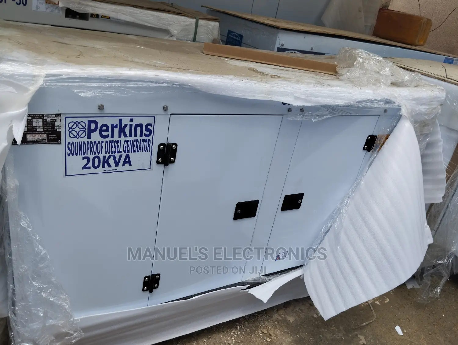 Perkins Diesel Soundproof Generator 100% Copper Coil
