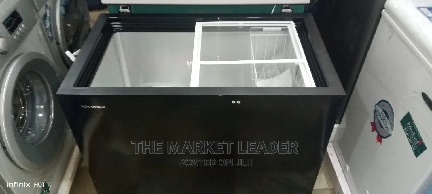 Hisense Chest Freezer 250sh Glass Door Freezer