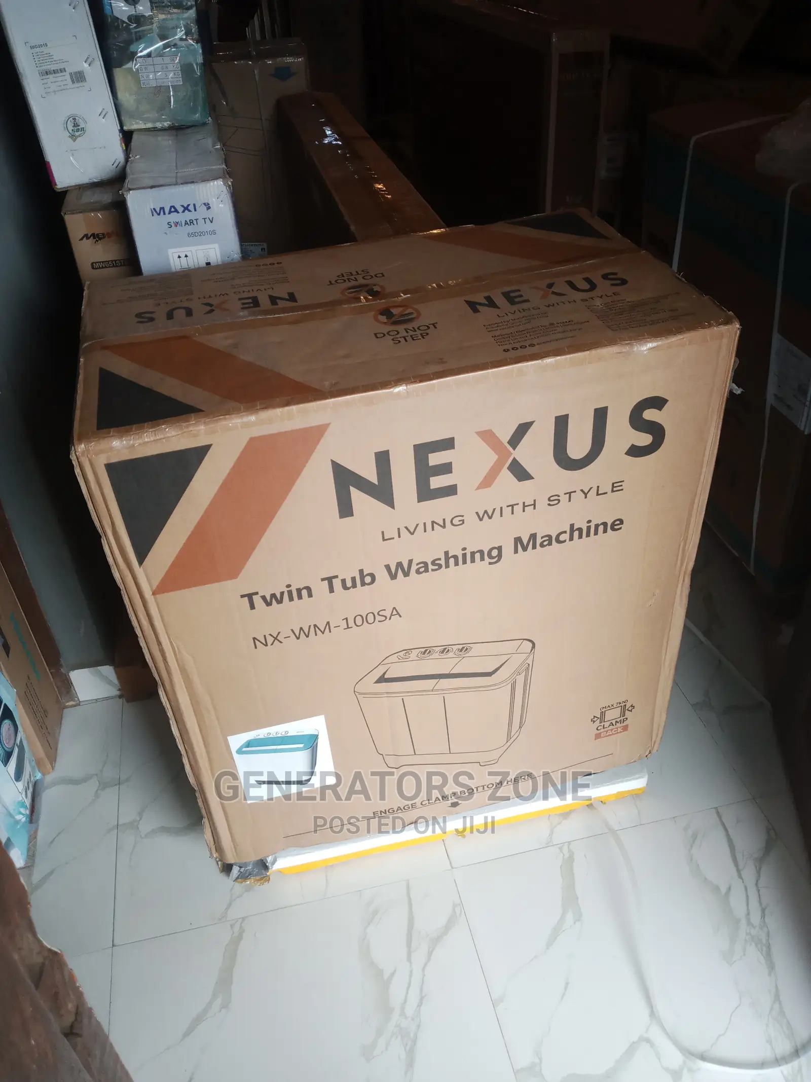 Classic Semi Automatic 10kg Washing Machine-Nx-Wm-100sa