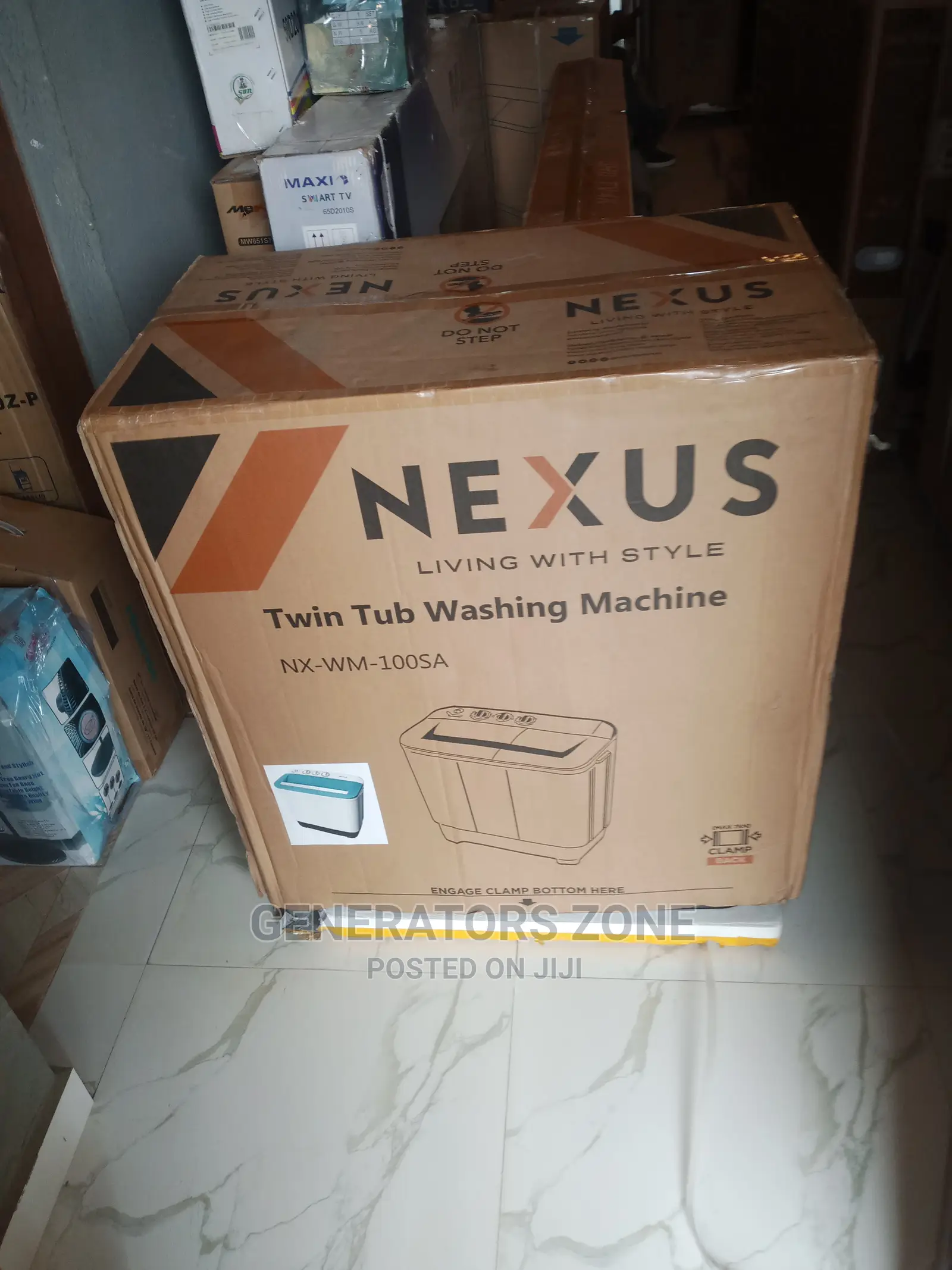New Nexus Twin Tub Washing Machine(Nx-Wm-100sa)