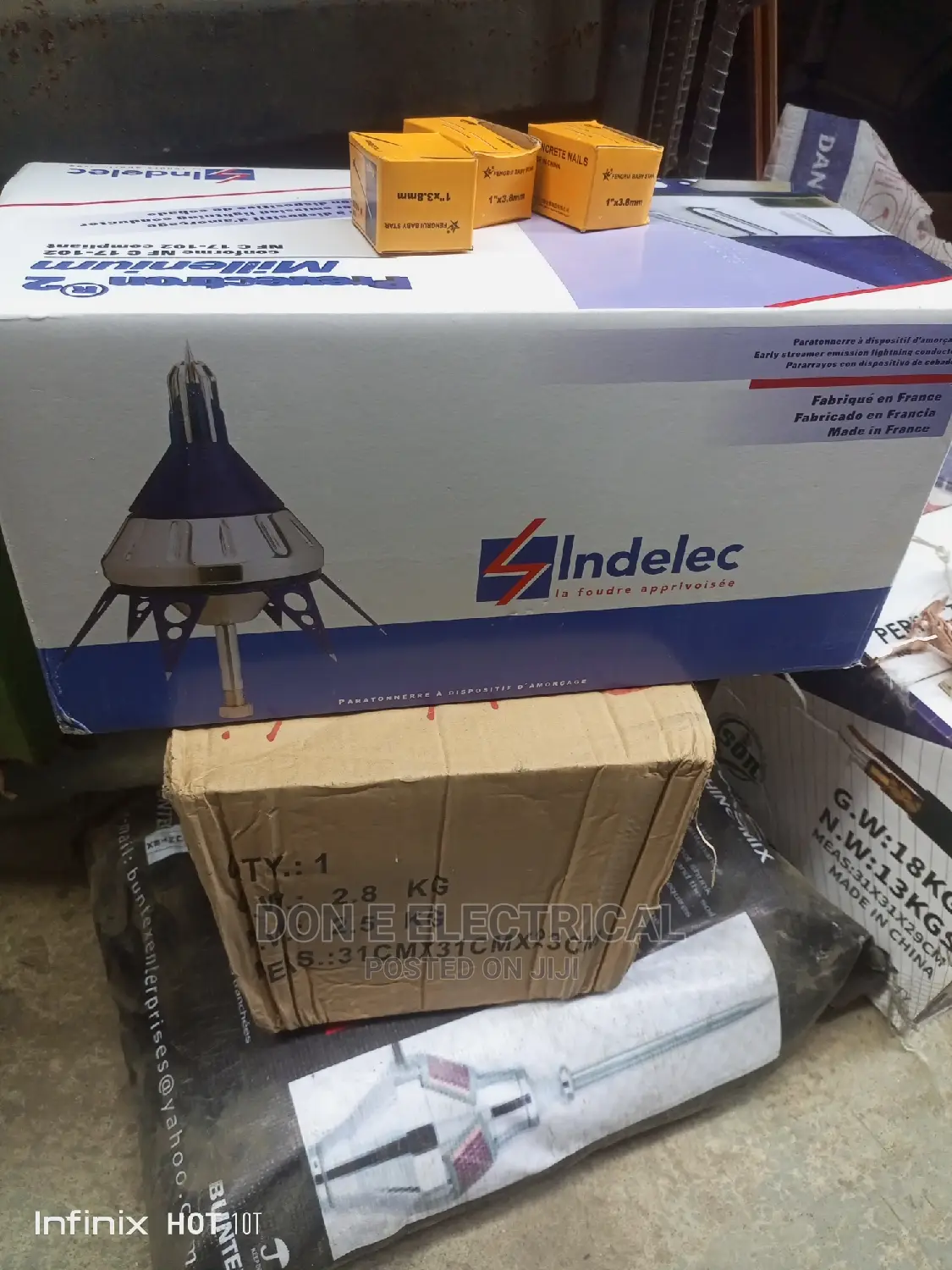 2.25 2finger Indelec Thunder Arrestor