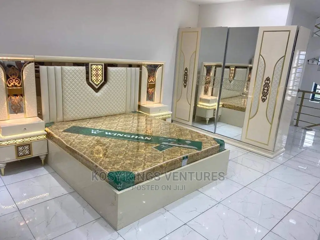Luxurious Bedroom Set and Accessories