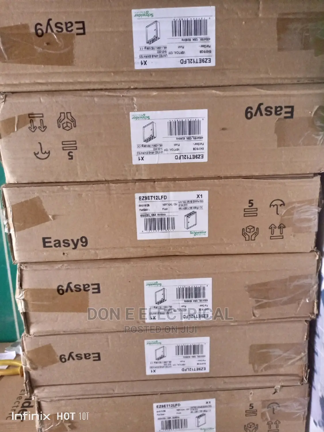 D4 3phase Distribution Board Schneider