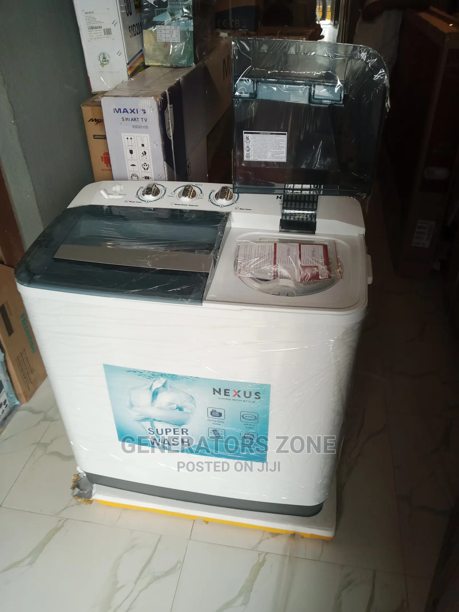 Latest Semi Automatic Nexus Washing Machine 10kg