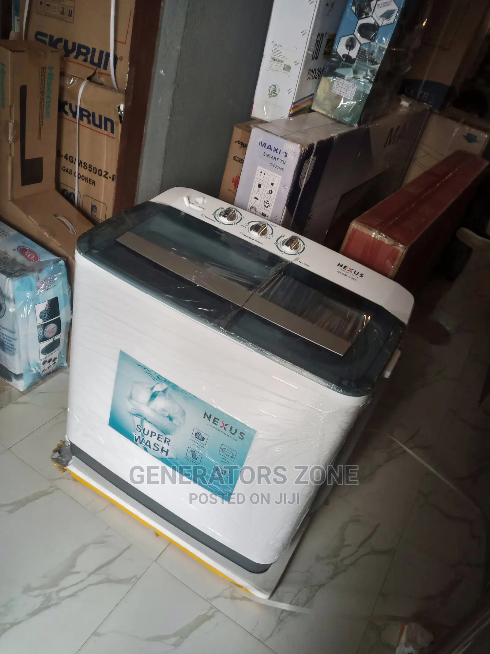 Powerful Semi Automatic Nexus Washing Machine