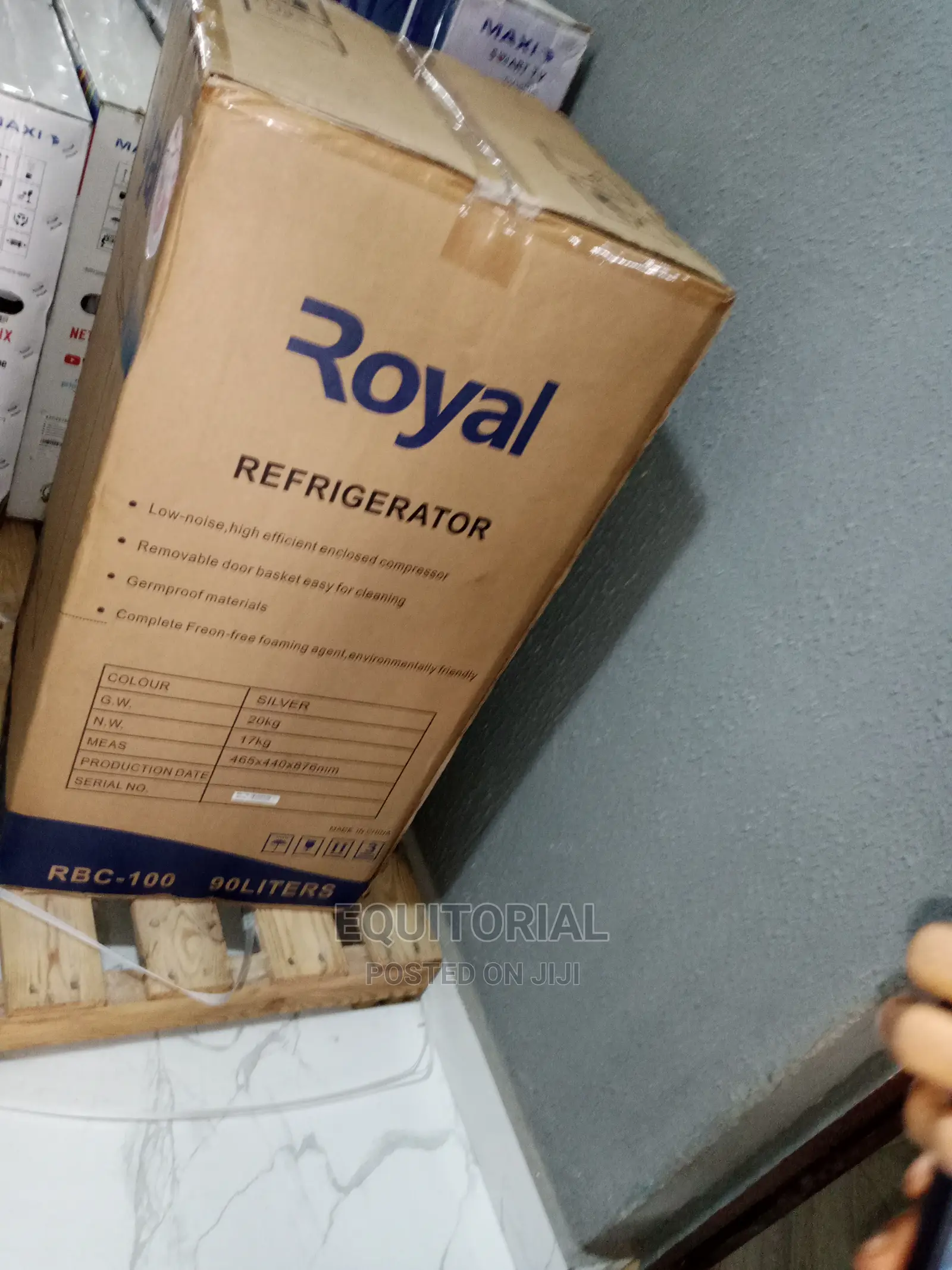 Brand New Royal 90L Single Door RBC Refrierator