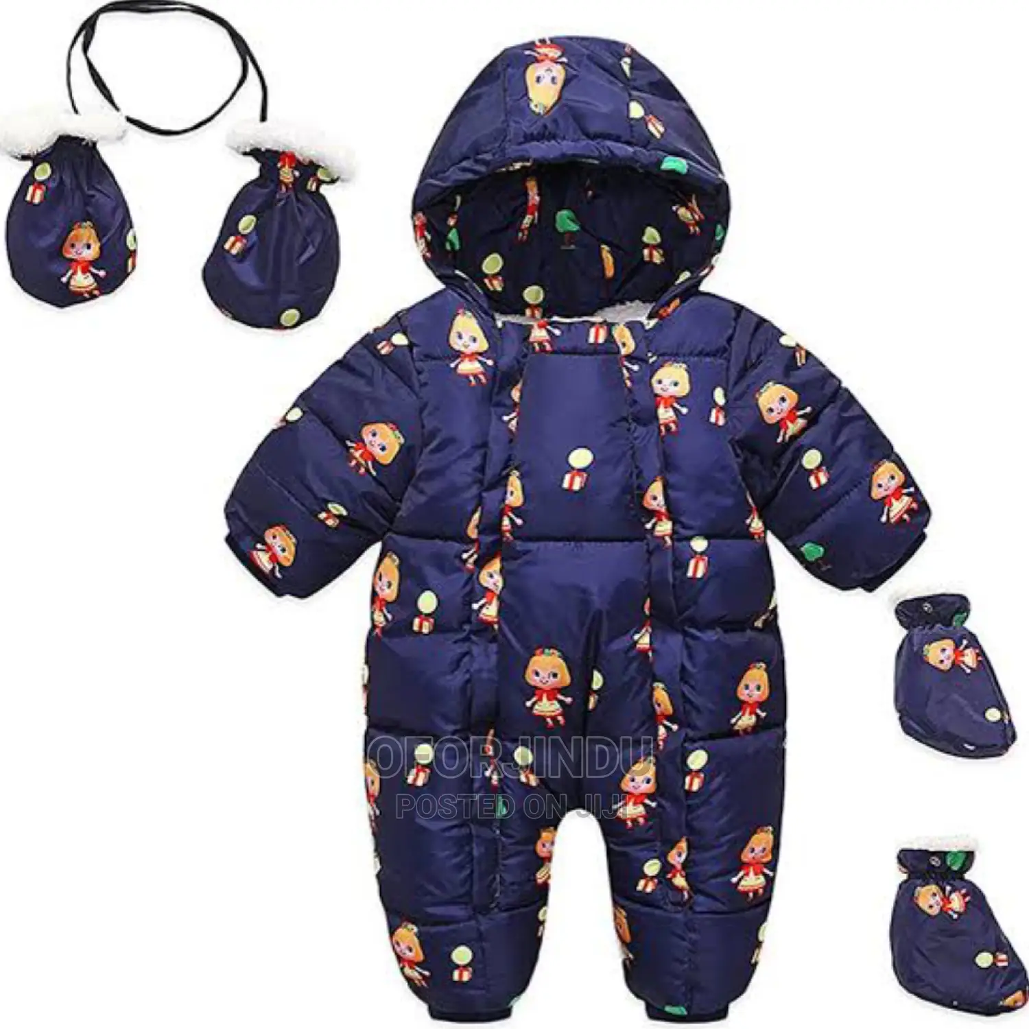 Children Winter Warm Overall Foreign Used Original