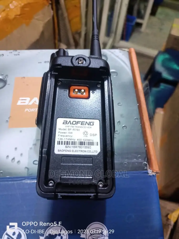 Baofeng R760 Dual Band Walkie Talkie