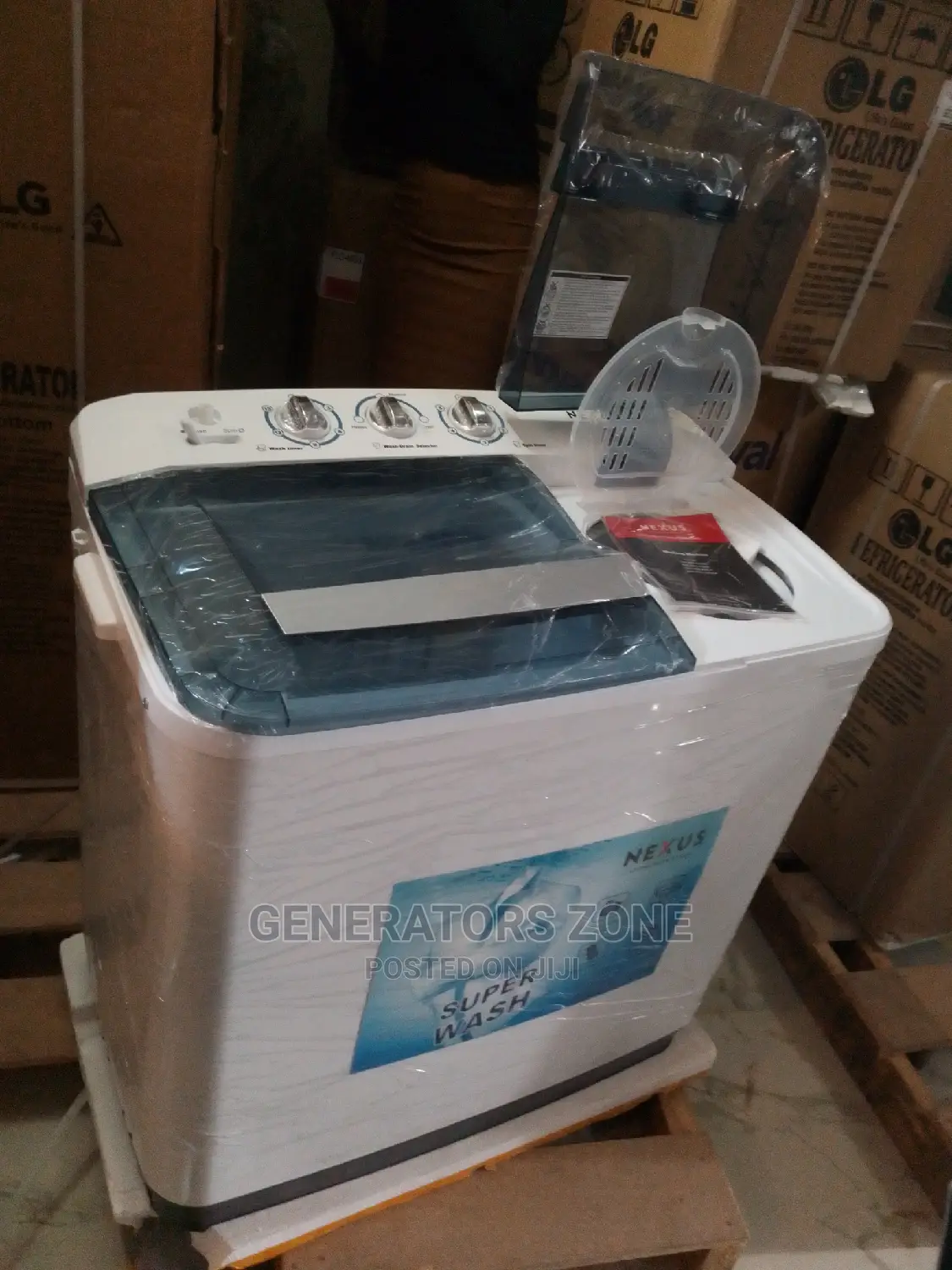 Brand New Nexus 10kg Washing Machine Top Loader