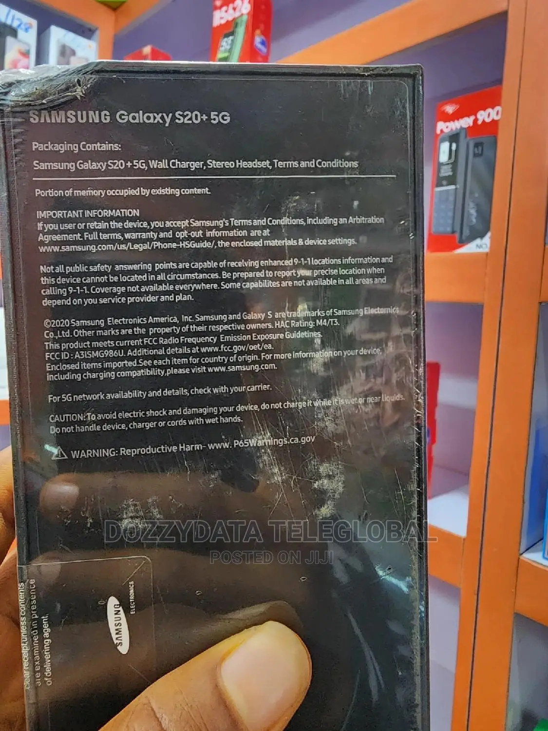 New Samsung Galaxy S20+ 5G 128 GB