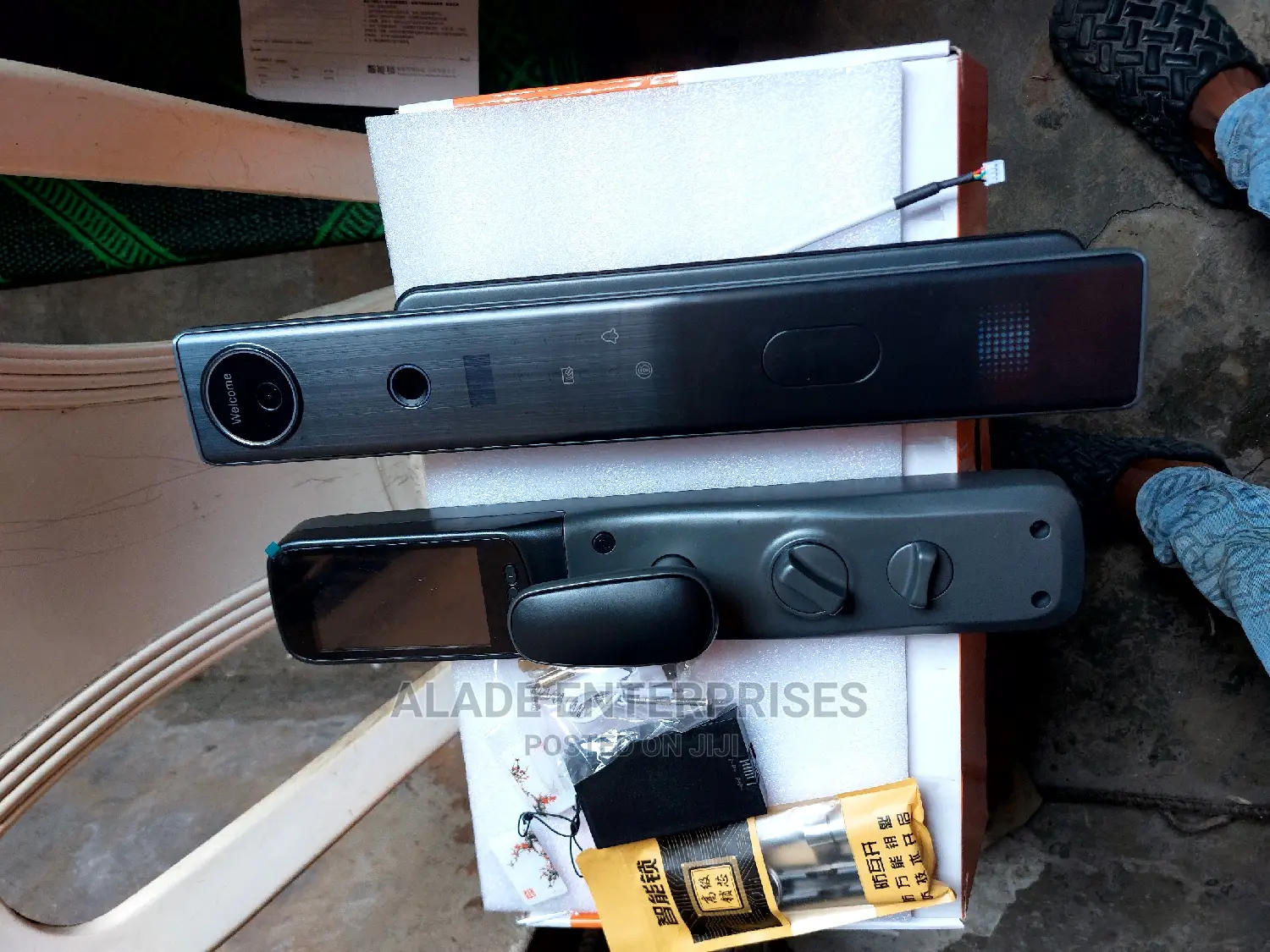 Wifi Door Lock With Camera Video Doorbell Features