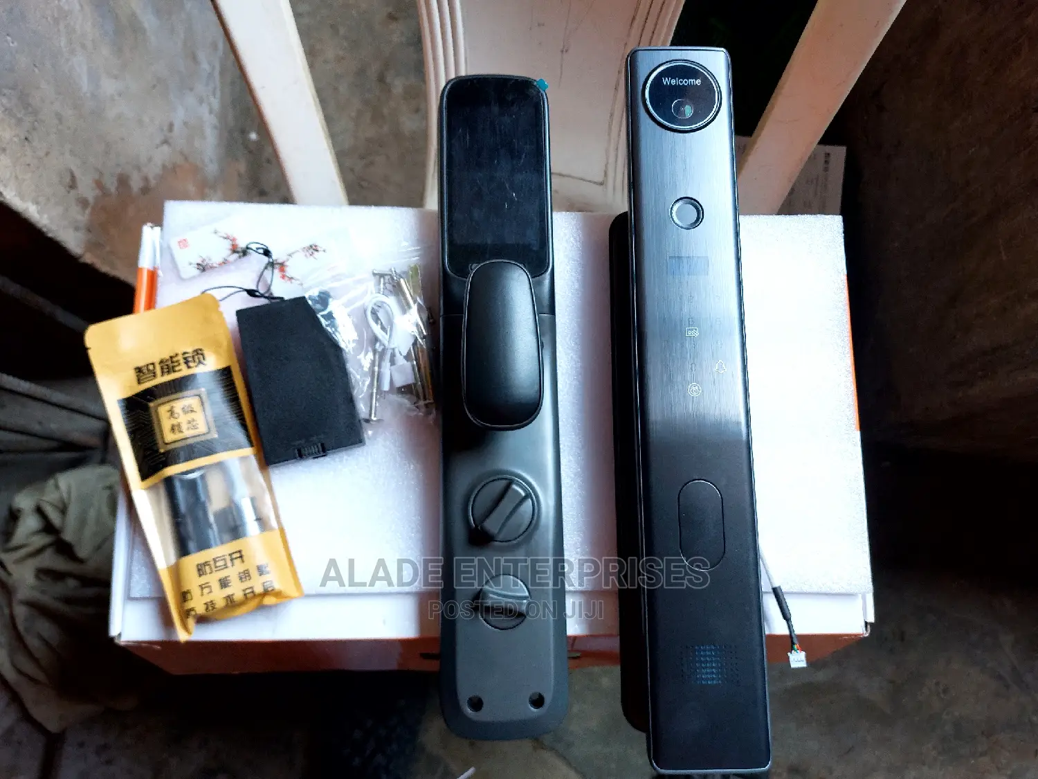 Wifi Door Lock With Camera Video Doorbell Features