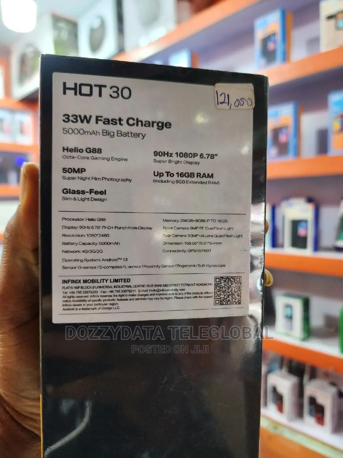 New Infinix Hot 30 Play 128 GB