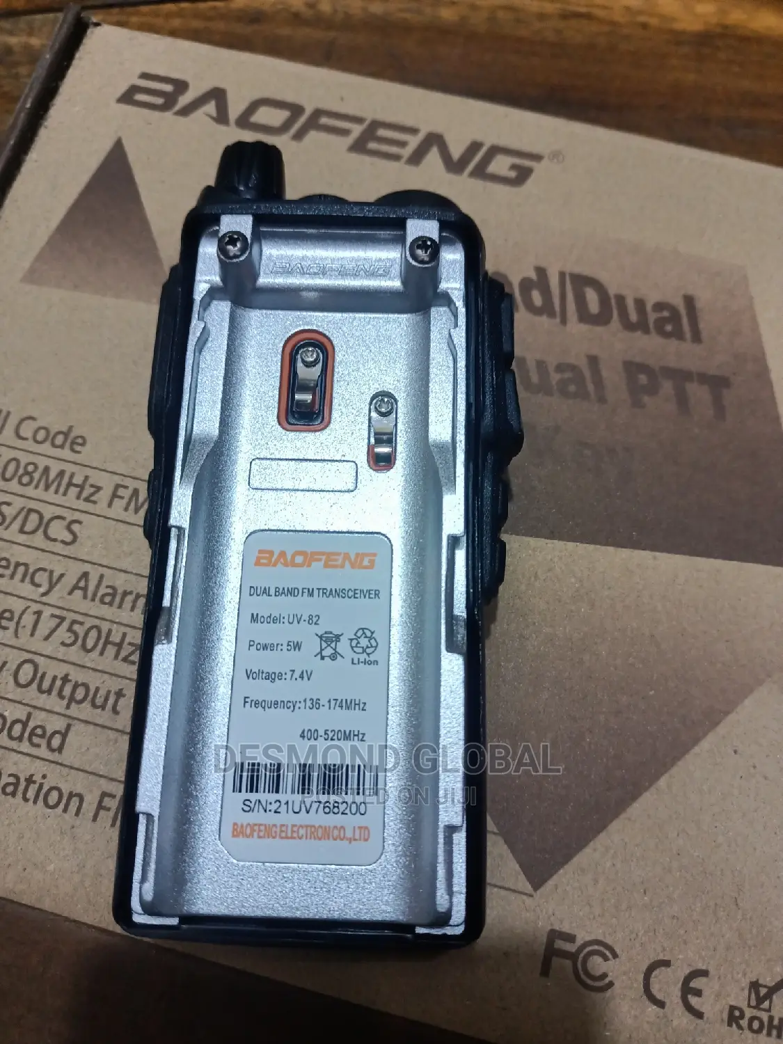 Baofeng Uv-82 Walkie-Talkie Radio