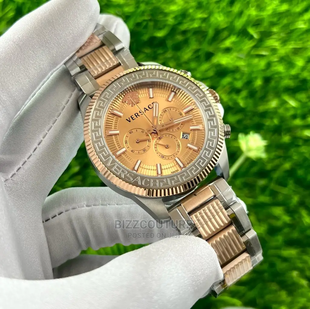 Original VERSACE Gold Stainless Steel Available in Store