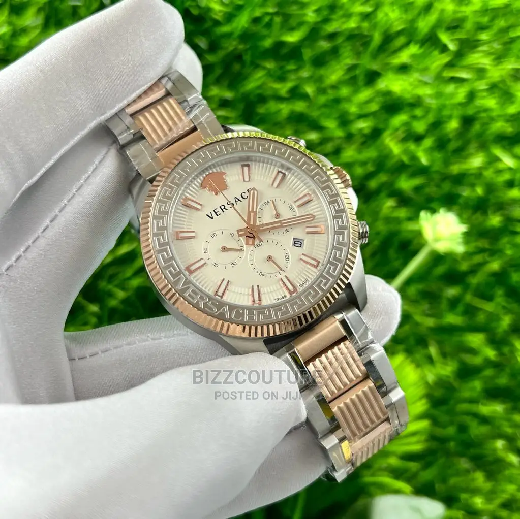 Original VERSACE Gold Stainless Steel Available in Store