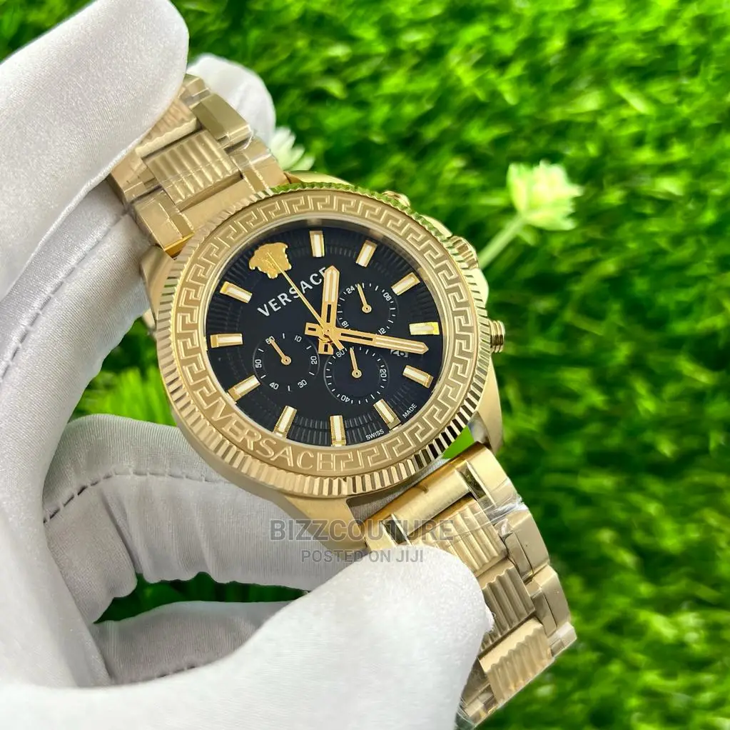Original VERSACE Gold Stainless Steel Available in Store