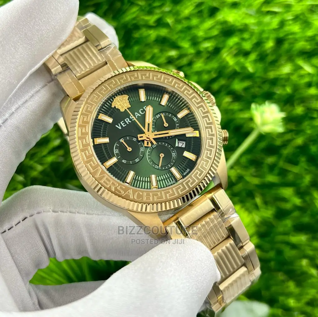 Original VERSACE Gold Stainless Steel Available in Store