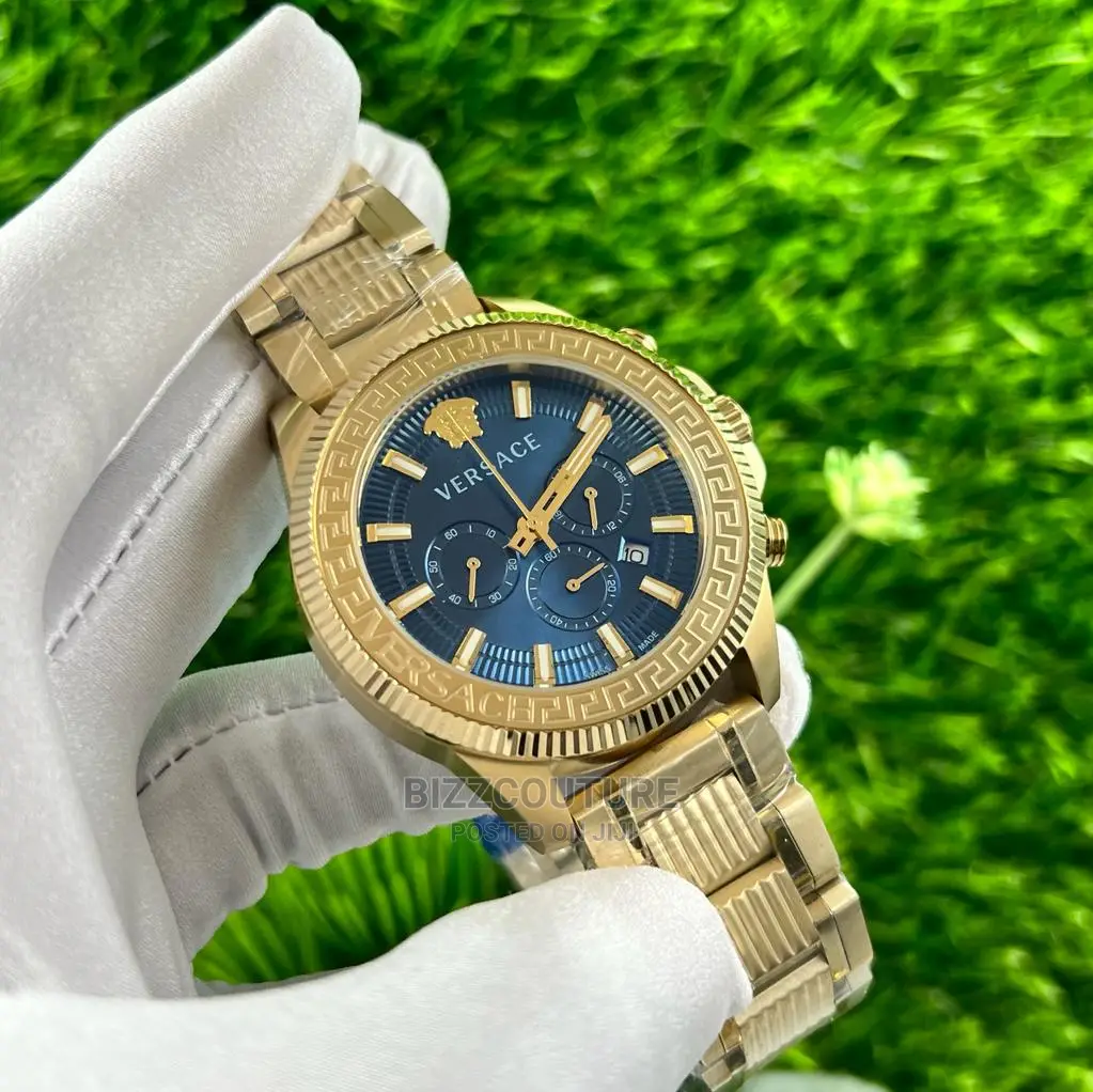 Original VERSACE Gold Stainless Steel Available in Store