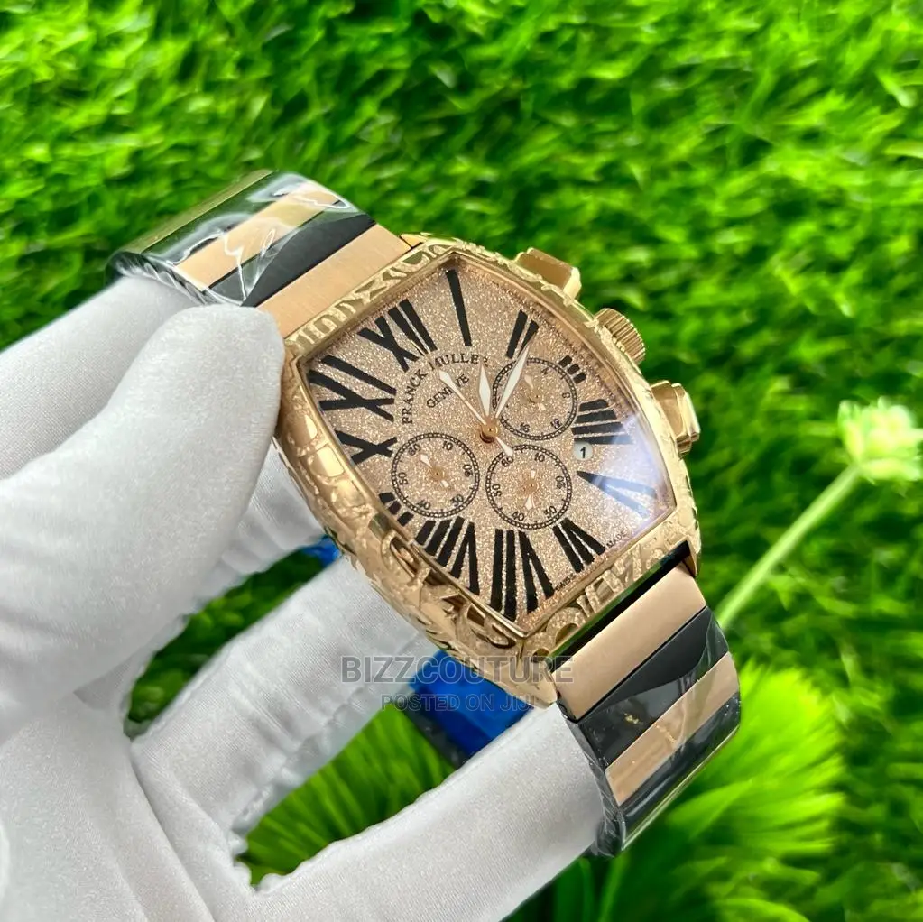 Original FRANCK MULLER Gold Chain Watch Available in Store