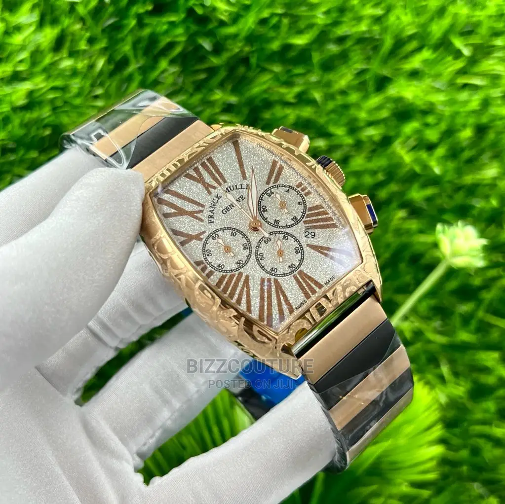 Original FRANCK MULLER Gold Chain Watch Available in Store