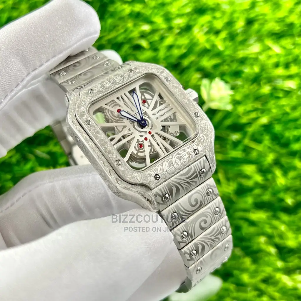 Original CARTIER MECHANICAL Silver Steel Available in Store